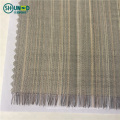 Real horse hair canvas interlining fabric by 150cm width for high class hand made men's suit